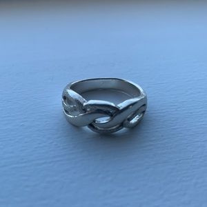 Sterling Silver 925 Braided Ring